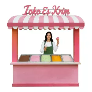 Toko Es Krim atau Pedagang Es Krim UMKM